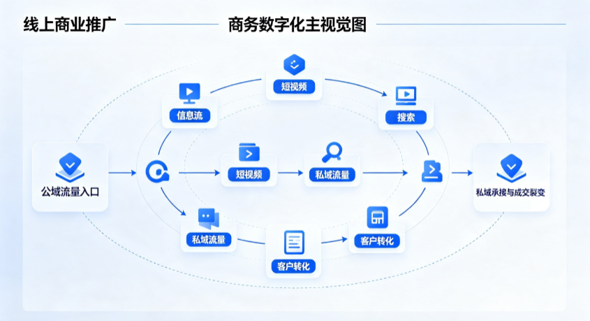 平罗县线上商业推广怎么做？全域流量闭环搭建与低成本转化实战指南